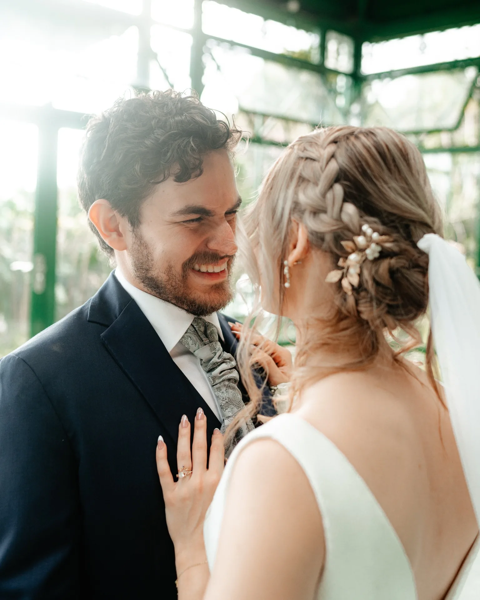 Pri y Dani en su boda en Manuel Antonio